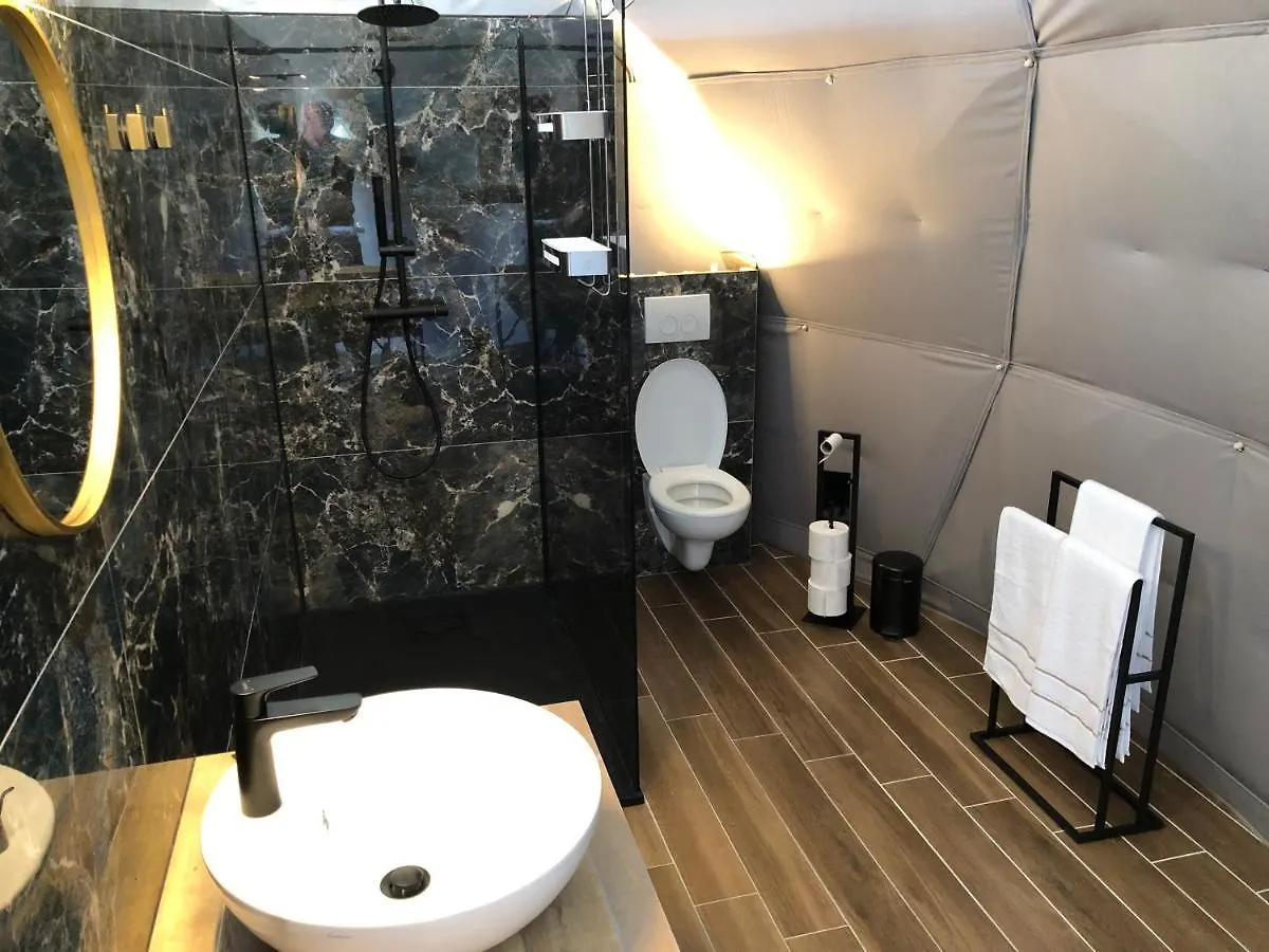 Luxusní stan Hotel Id Glamping De Coude Scheure Middelkerke