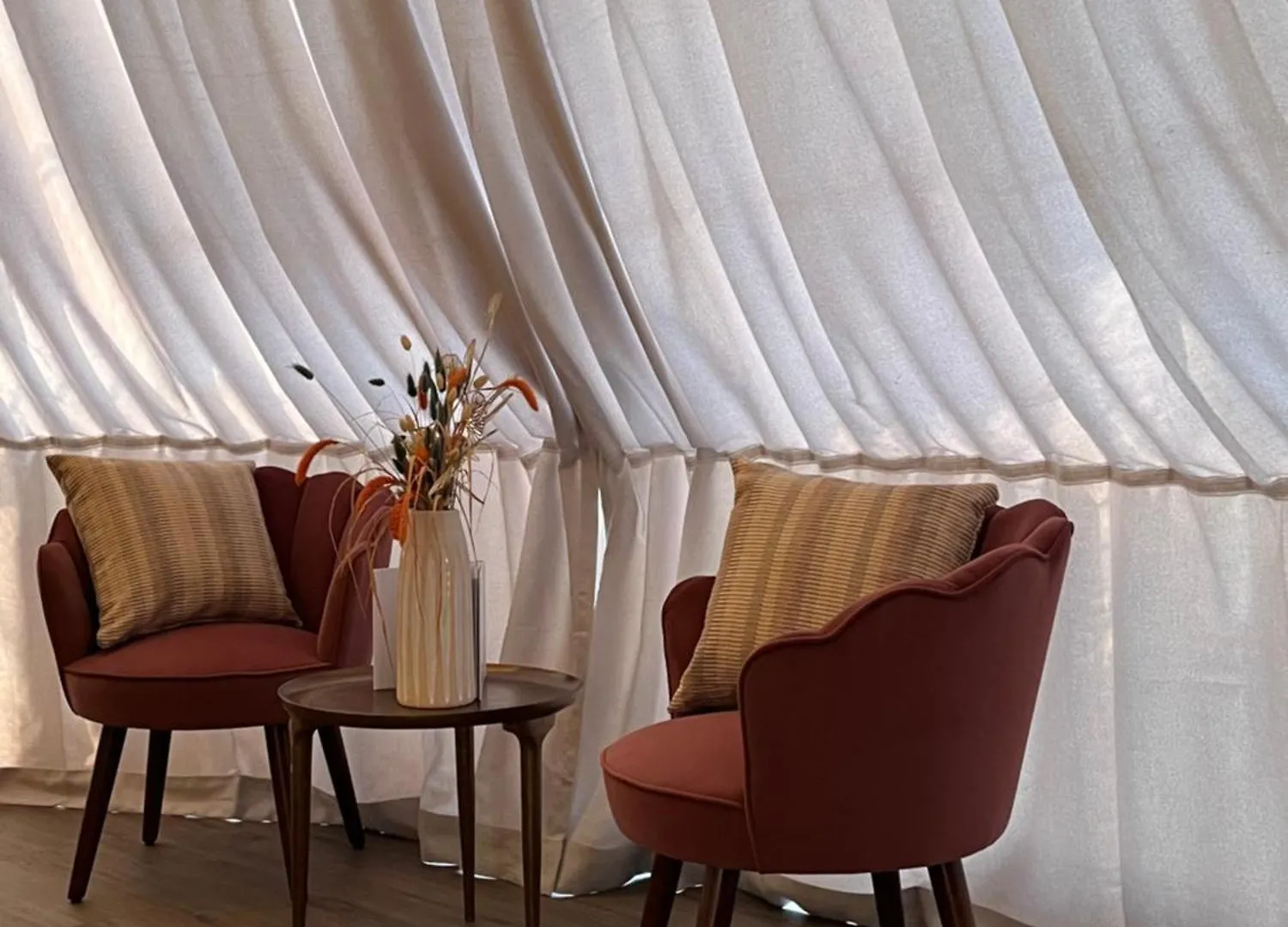 Luxusní stan Hotel Id Glamping De Coude Scheure Middelkerke Belgie