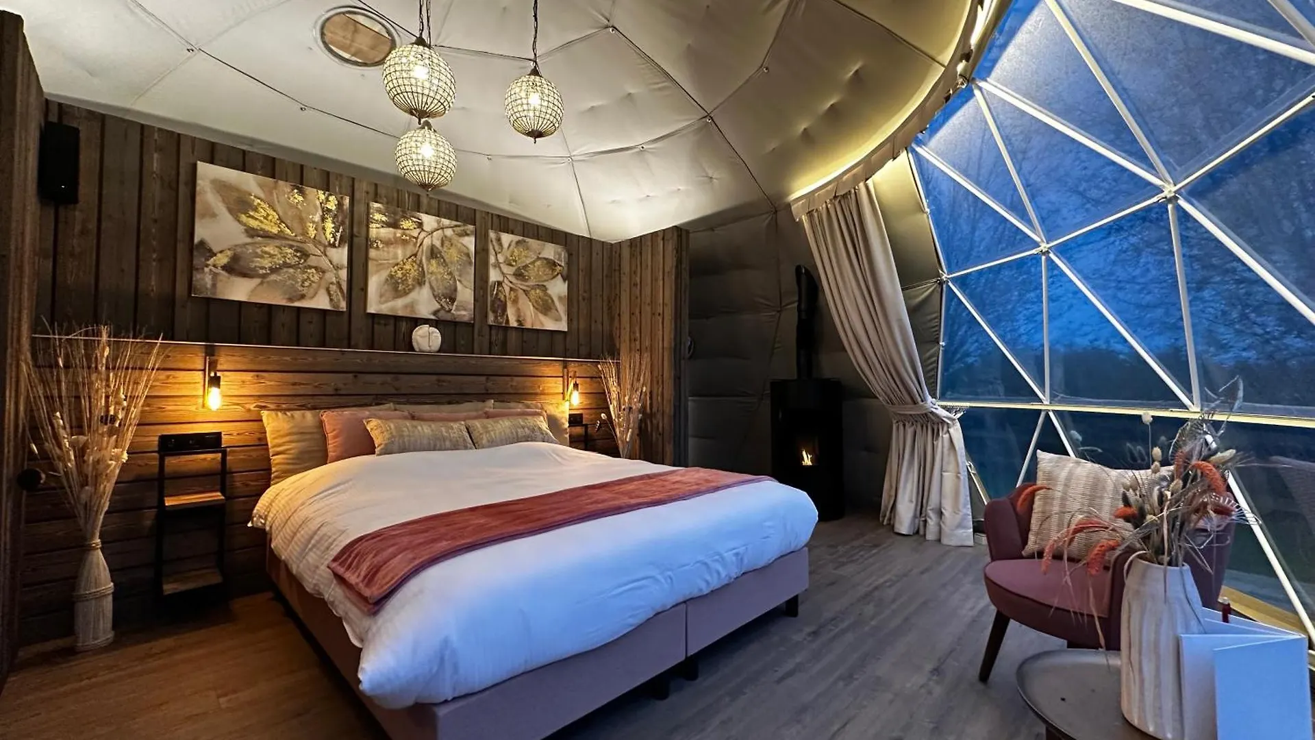 Luxusní stan Hotel Id Glamping De Coude Scheure Middelkerke